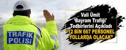 Vali mit \'Bayram Trafii\' Tedbirlerini Aklad