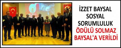 ZZET BAYSAL SOSYAL SORUMLULUK DL SOLMAZ BAYSAL\'A VERLD