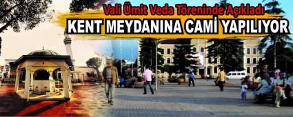 KENT MEYDANINA CAM YAPILIYOR 