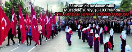 Samsun\'da Balayan Milli Mcadele Yry 103. Ylnda