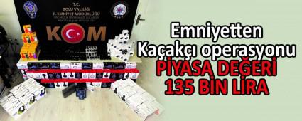 Emniyetten Kaak operasyonu