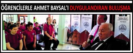 RENCLERLE AHMET BAYSAL\'I DUYGULANDIRAN BULUMA