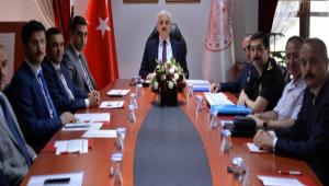 BAIMLILIK LE MCADELE KOORDNASYON TOPLANTISI YAPILDI