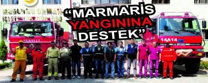 MARMARS YANGININA DESTEK