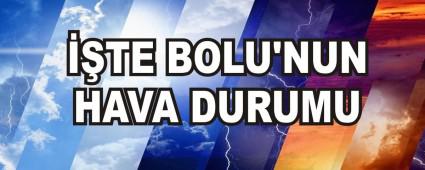 BOLU 15 GNLK HAVA DURUMU