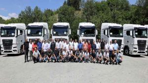 MAN, BOLU\'DA 100 ADET KAMYON VE EKCY TESLM ETT