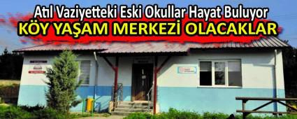 Atl Vaziyetteki Eski Okullar Hayat Buluyor