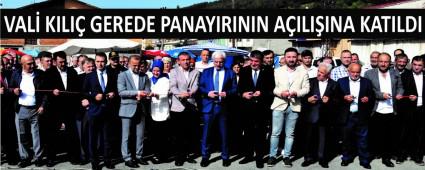 VAL KILI GEREDE PANAYIRININ AILIINA KATILDI