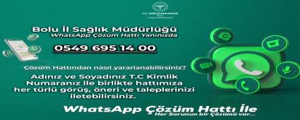 Salk Mdrlnn WhatsApp zm Hatt Devrede