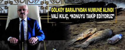 GLKY BARAJI\'NDAN NUMUNE ALINDI