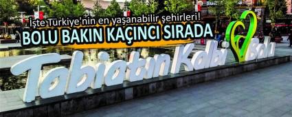 te Trkiye\'nin en yaanabilir ehirleri!