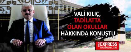 VAL KILI, TADLATTA OLAN OKULLAR HAKKINDA KONUTU