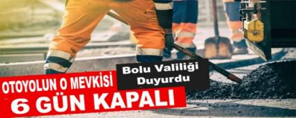 OTOYOLUN O MEVKS 6 GN KAPALI