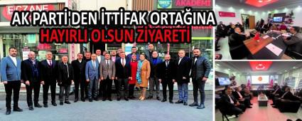 AK PART\'DEN TTFAK ORTAINA HAYIRLI OLSUN ZYARET