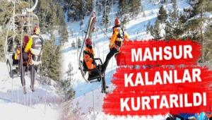 KARTALKAYA\'DA LK KURTARMA