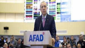 CUMHURBAKANI ERDOAN\'DAN DEPREM AIKLAMASI: 912 L, 5385 YARALI