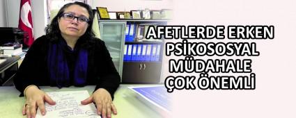 AFETLERDE ERKEN PSKOSOSYAL MDAHALE OK NEML