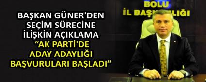 BAKAN GNER\'DEN SEM SRECNE LKN AIKLAMA