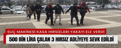 SU MAKNES KASA HIRSIZLARI YAKAYI ELE VERD