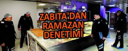 ZABITA\'DAN RAMAZAN DENETM