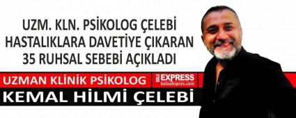 UZM. KLN. PSKOLOG ELEB HASTALIKLARA DAVETYE IKARAN 35 RUHSAL SEBEB AIKLADI