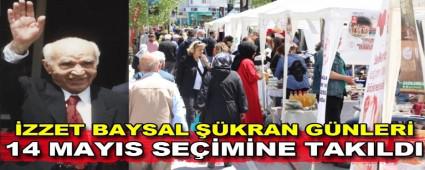 ZZET BAYSAL KRAN GNLER  14 MAYIS SEMNE TAKILDI