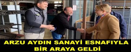 ARZU AYDIN, SANAY ESNAFIYLA BR ARAYA GELD