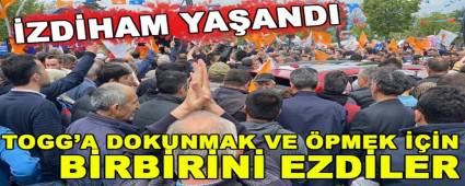 TOGG\'UN BOLU\'YA GELNDE ZDHAM YAANDI