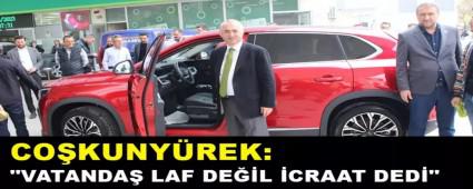 Cokunyrek: Vatanda laf deil, icraat dedi