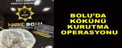 BOLU\'DA KKN KURUTMA OPERASYONU