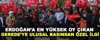 ERDOAN\'A EN YKSEK OY IKAN GEREDE\'YE  ULUSAL BASINDAN ZEL LG