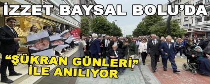 ZZET BAYSAL BOLU\'DA KRAN GNLERݔ LE ANILIYOR