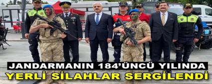 JANDARMANIN 184\'NC YILINDA  YERL SLAHLAR SERGLEND
