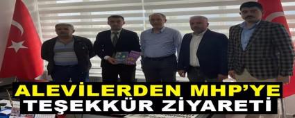 ALEVLERDEN MHP\'YE TEEKKR ZYARET