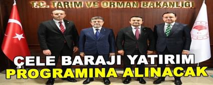 ELE BARAJI YATIRIM PROGRAMINA ALINACAK   