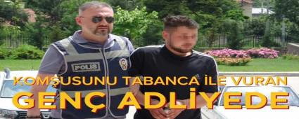 KOMUSUNU TABANCA LE VURAN GEN ADLYEDE