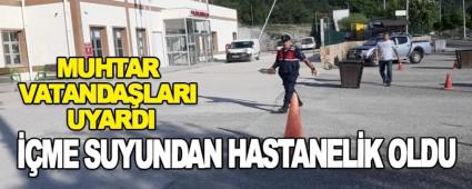 ME SUYUNDAN HASTANELK OLDU