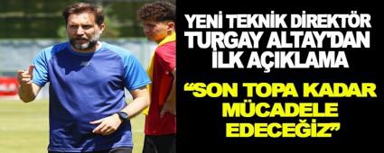 YEN TEKNK DREKTR TURGAY ALTAY\'DAN LK AIKLAMA