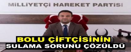 BOLU FTSNN SULAMA SORUNU ZLD