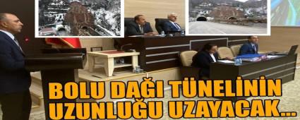 BOLU DAI TNELNN UZUNLUU UZAYACAK