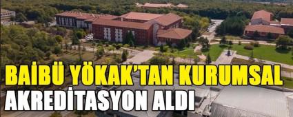 BAB YKAK\'TAN KURUMSAL AKREDTASYON ALDI