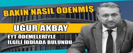 UUR AKBAY\'DAN EYT DEMELERYLE LGL DDA