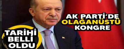 AK PART\'DE OLAANST KONGRE TARH BELL OLDU