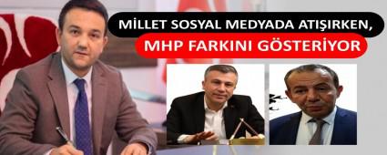 MLLET SOSYAL MEDYADA ATIIRKEN, MHP FARKINI GSTERYOR