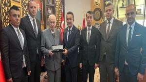 BOLU MHP HEYETNDEN, DEVLET BAHEL\'YE ZYARET
