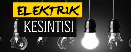 O SAATE KADAR ELEKTRKLER YOK