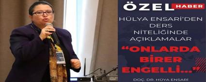 HLYA ENSAR\'DEN DERS NTELNDE AIKLAMALAR