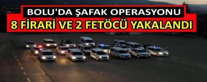 Bolu\'da afak operasyonu