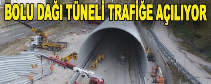BOLU DAI TNEL TRAFE AILIYOR