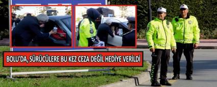 BOLU\'DA, SRCLERE BU KEZ CEZA DEL HEDYE VERLD